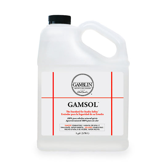 Gamblin Gamsol  Odorless Mineral Spirits 128.4 oz ⚠️