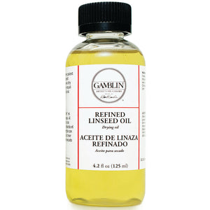 Gamblin Refined Linseed Oil 4oz