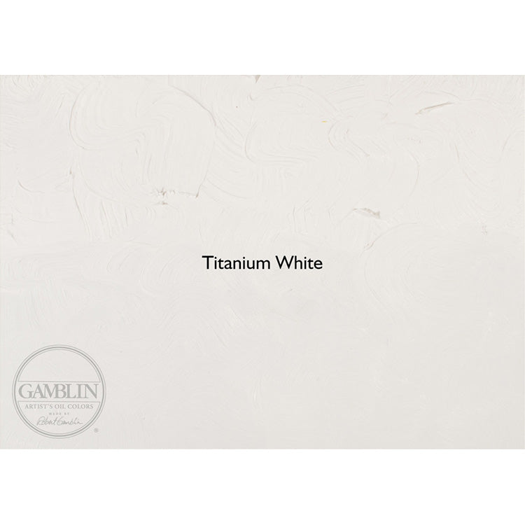 Gamblin 1980 Oil Color 150ml Titanium White