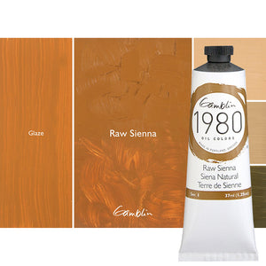 Gamblin 1980 Oil 37Ml Raw Sienna