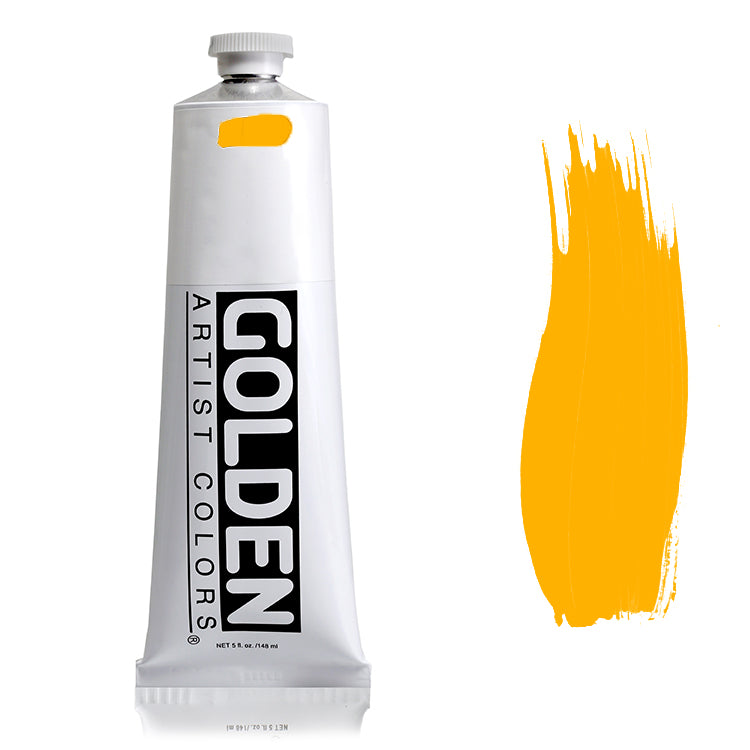 Golden Heavy Body Acrylic Cadmium Yellow Dark 2oz ⚠️
