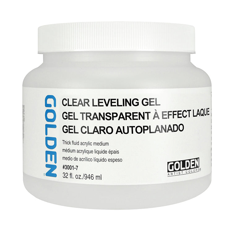 Golden Acrylic Self Leveling Clear Gel 32oz