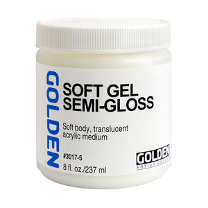 Golden Acrylic Soft Gel Semi Gloss 8oz ⚠️