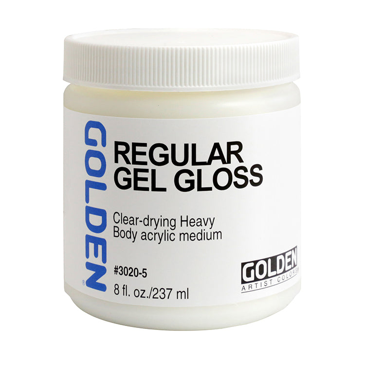 Golden Acrylic Regular Gel Gloss 8oz