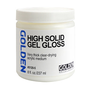 Golden Acrylic High Solid Gel Gloss 8oz