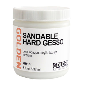 Golden Hard Sandable Gesso Ground 8oz