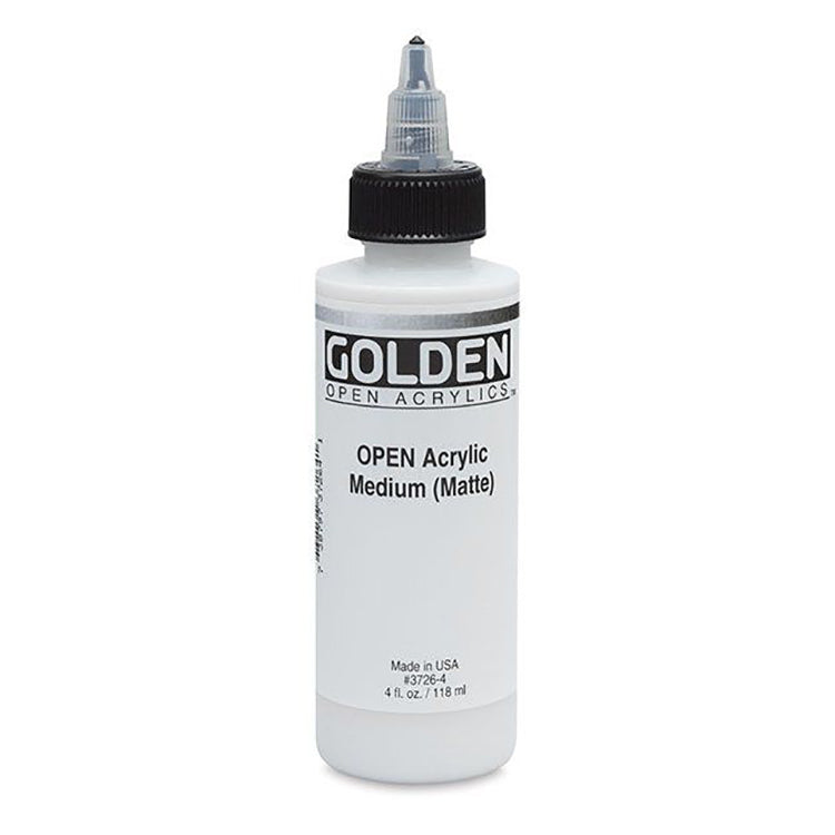 Golden Open Acrylic Medium Matte 8oz