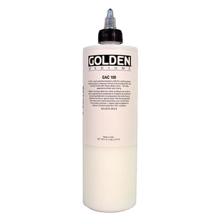 Golden GAC 100 Acrylic Polymer Medium 8oz