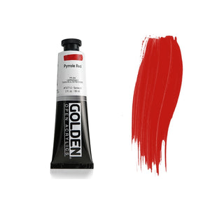 Golden Open Acrylic Pyrrole Red 2oz