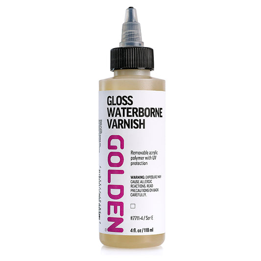 Golden Waterborne Acrylic Varnish UVLS Gloss 4oz