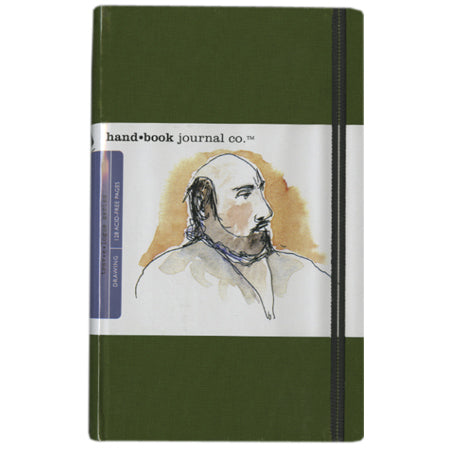Handbook Journal Portrait 5.5x8.2 Green