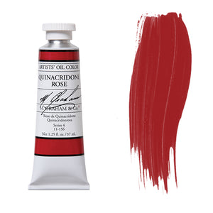 M. Graham Artist Oil Color Quinacridone Rose 1.25oz