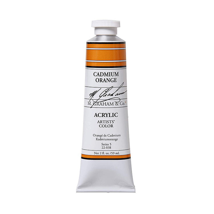 M Graham Artists Acrylic Cadmium Orange 59ml Tube ?Üá??Å