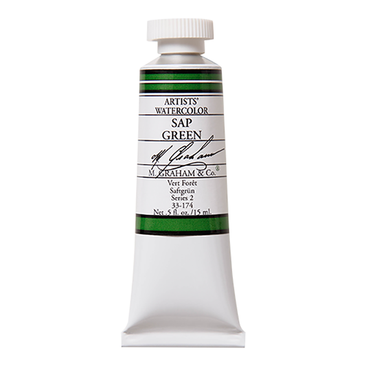 M. Graham Artist Watercolor Sap Green 15ml