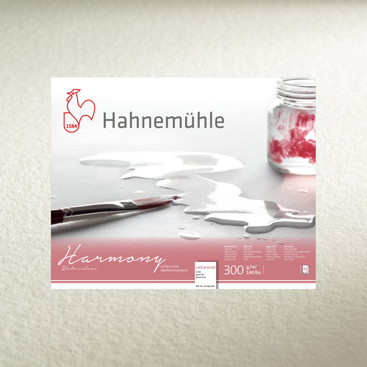 Hahnemuhle Harmony Watercolor Block 12x16 Cold Press