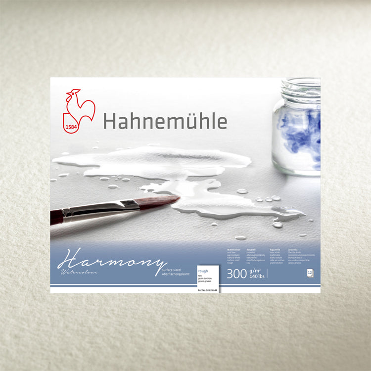 Hahnemuhle Harmony Watercolor Block 9x12 Rough