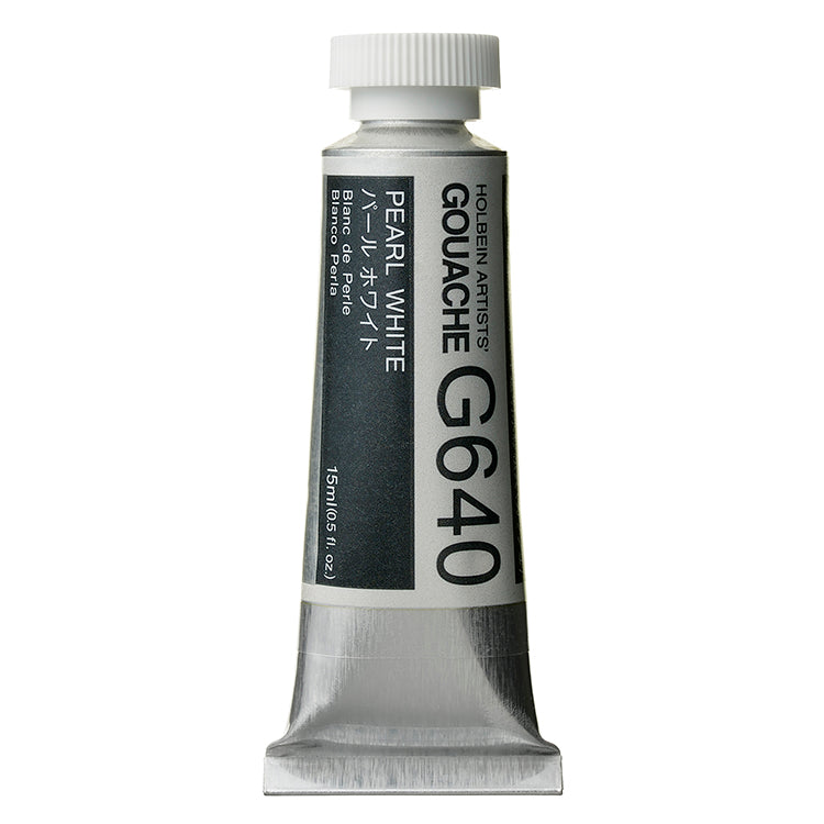 Holbein Artists Gouache 15ml Pearl White