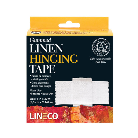 Lineco Gummed Linen Tape 1"x30'