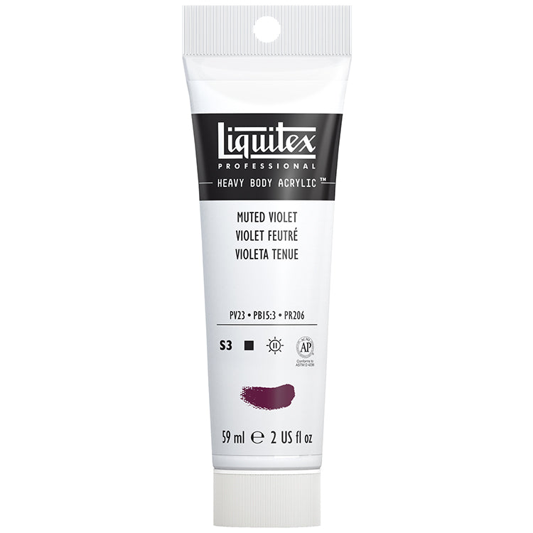 Liquitex Heavy Body Acrylic Muted Violet 2oz