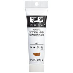 Liquitex Heavy Body Acrylic Raw Sienna 2oz