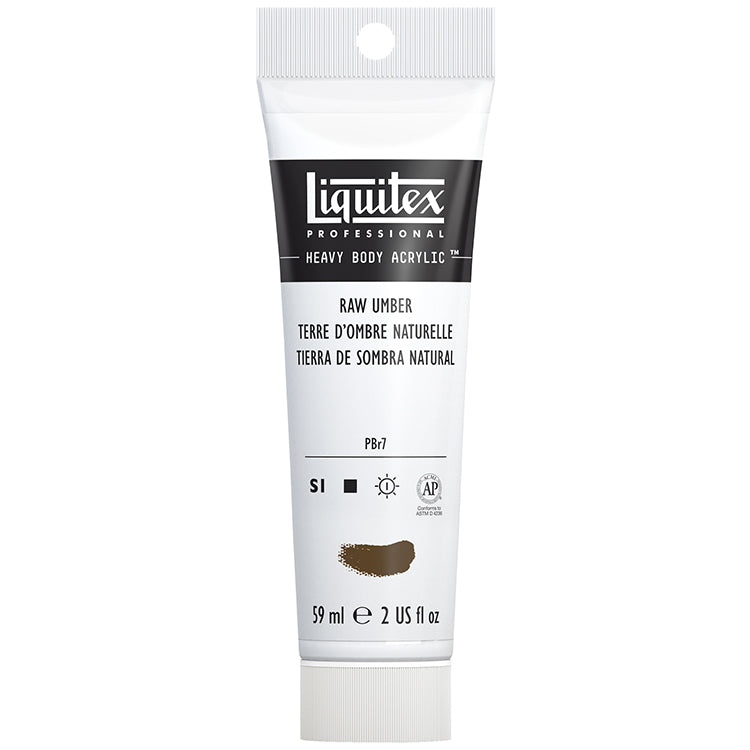 Liquitex Heavy Body Acrylic Raw Umber 2oz