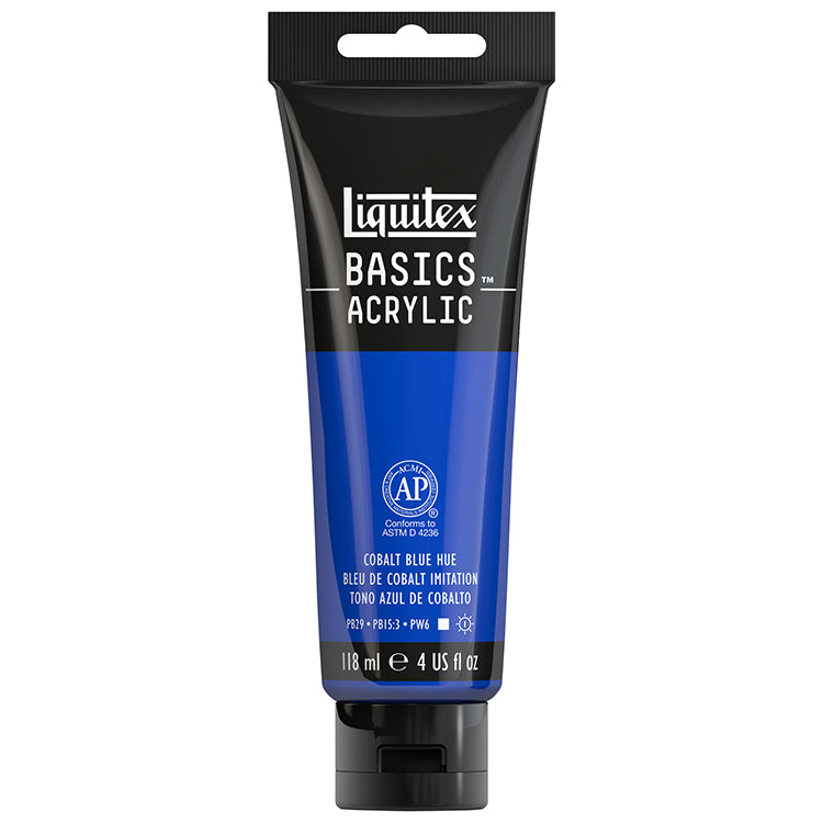 Liquitex Basics Acrylic Cobalt Blue Hue 4oz