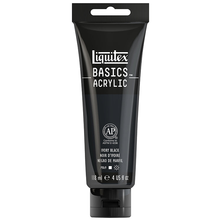 Liquitex Basics Acrylic Ivory Black 4oz