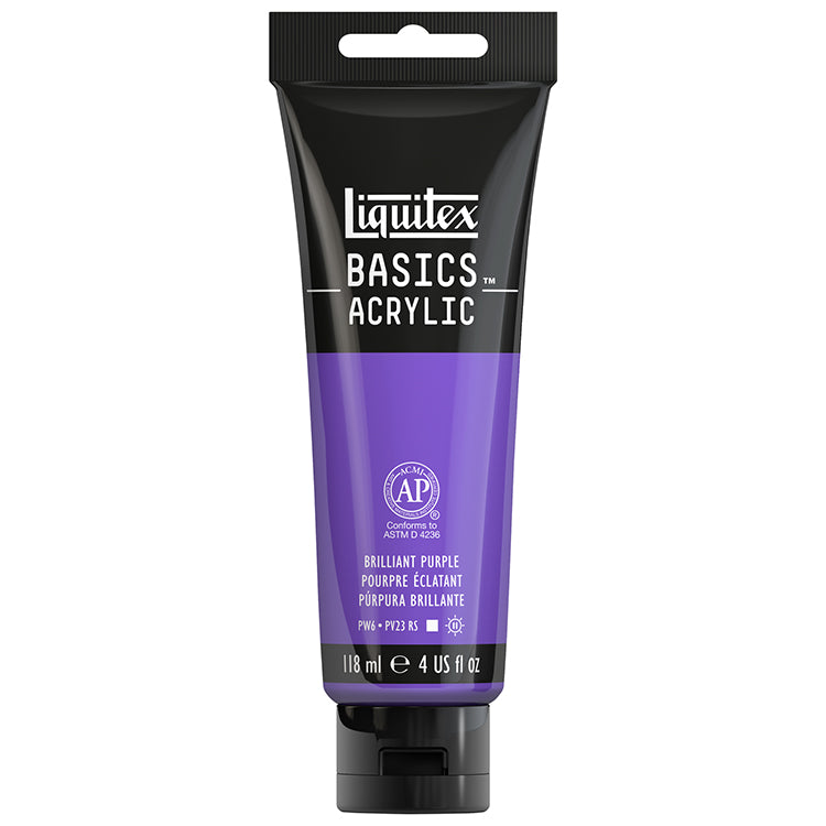 Liquitex Basics Acrylic Brilliant Purple 4oz