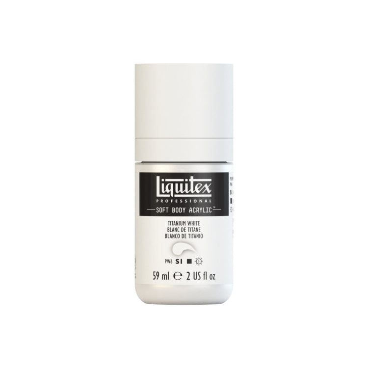 Liquitex Soft Body Acrylic Titanium White 59ml