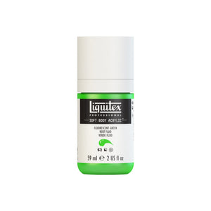 Liquitex Soft Body Acrylic Fluorescent Green 59ml