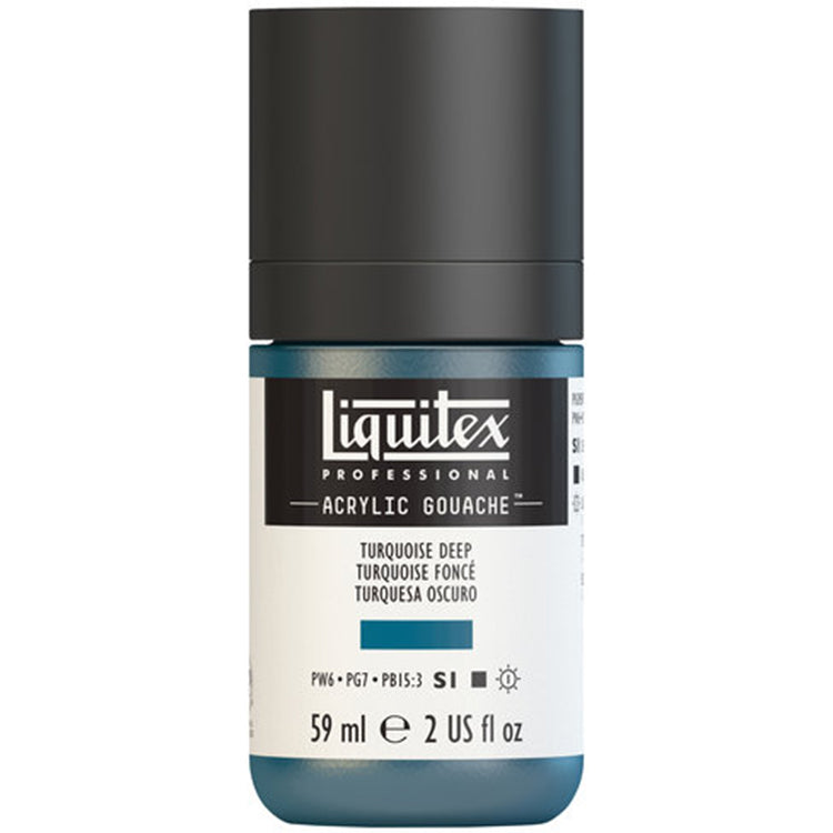 Liquitex Acrylic Gouache 59ml Turquoise Deep