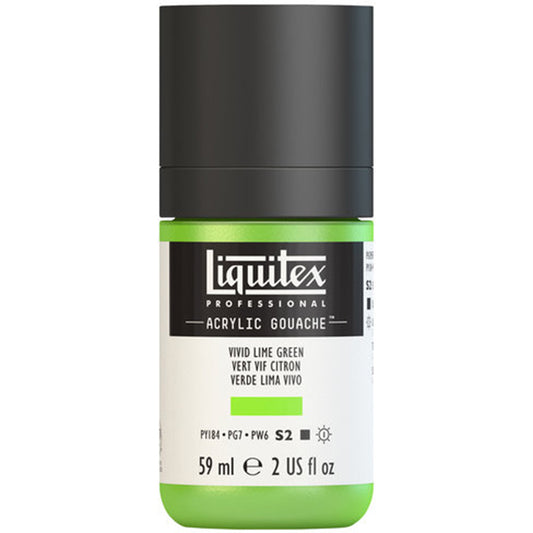 Liquitex Acrylic Gouache 59ml Vivid Lime Green