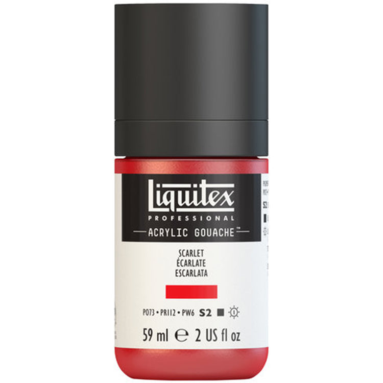 Liquitex Acrylic Gouache 59ml Scarlet
