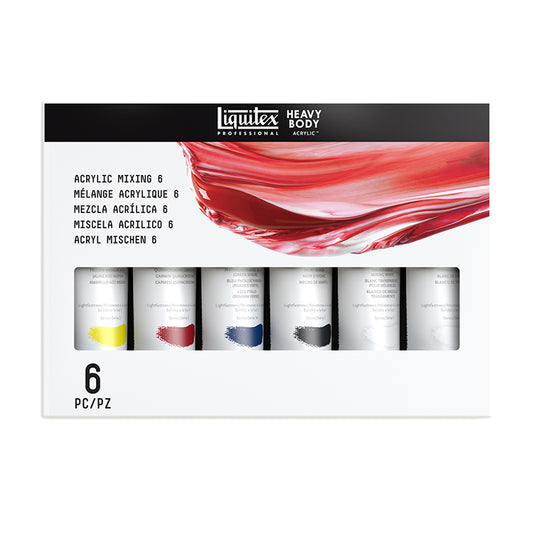 Liquitex Heavy Body Primary Color Mixing Set 6