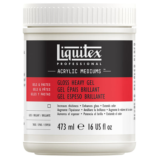 Liquitex Heavy Gel Gloss Medium 16oz