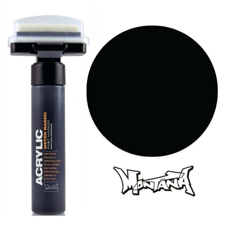 Montana Marker Shock Black 50mm