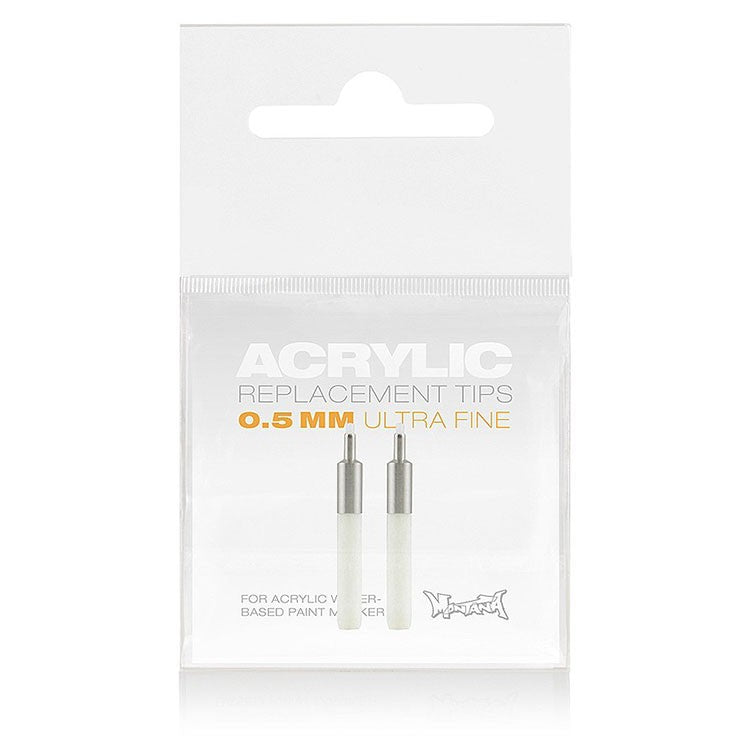 Montana Acrylic Marker Nib .5mm Extra Fine 2 Pack