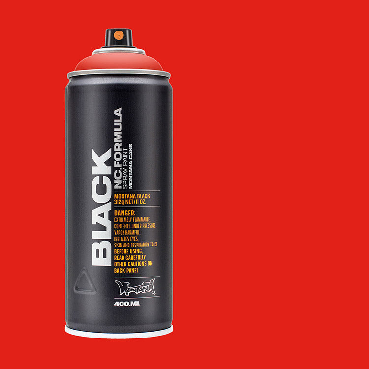 Montana Black Spray Paint Power Red ⚠️