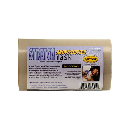 Artool Stretch Mask 6"X10yd Mini Roll