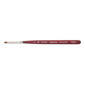 Princeton Velvetouch Brush Mini Flat Shade 0