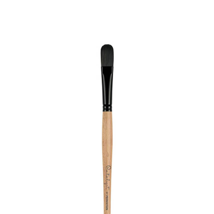 Princeton Catalyst Polytip Brush Filbert 8 Long Handle