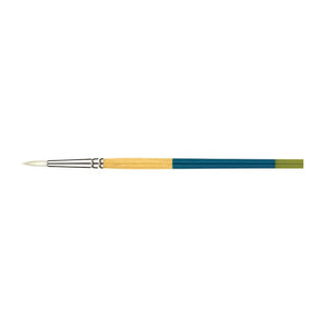 Princeton Snap! Brush White Taklon Round 2/0 Short Handle