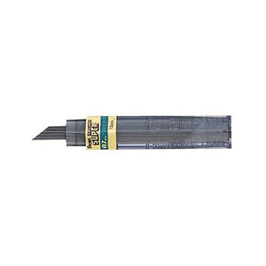 Pentel Super Hi Polymer Pencil Lead 0.7mm Medium HB 12 Pack