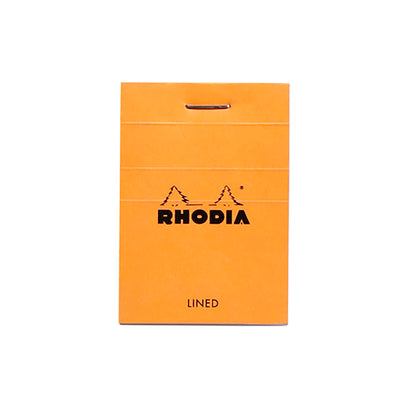 Rhodia Classic Staplebound Notepad Lined 2x3 Orange