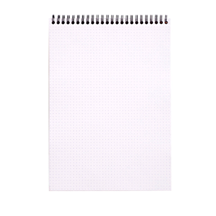 Rhodia Spiral Dot A4 Pad 8.25 x11.75 Black