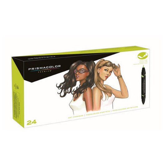 Prismacolor Brush Marker Portrait Set of 24