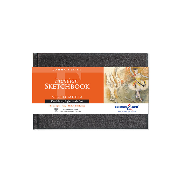 Stillman & Birn Gamma Hardbound Sketch 9x6 Ivory