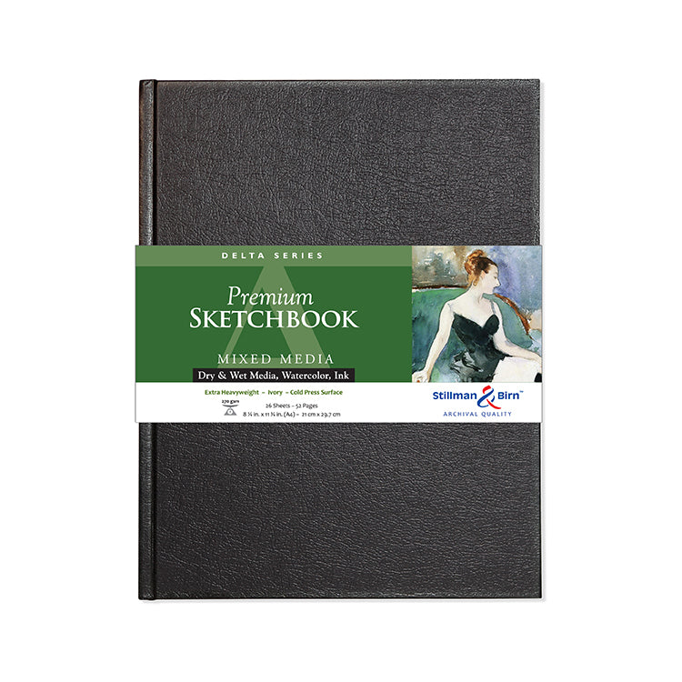 Stillman & Birn Delta Hardbound Sketchbook A4 Ivory
