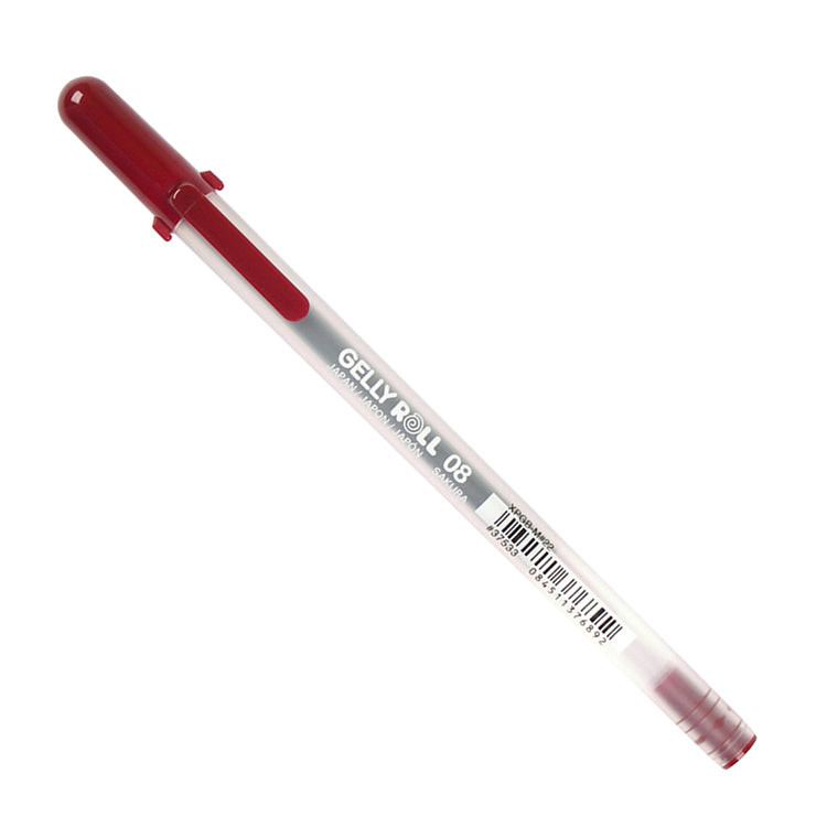 Gelly Roll Medium Burgundy