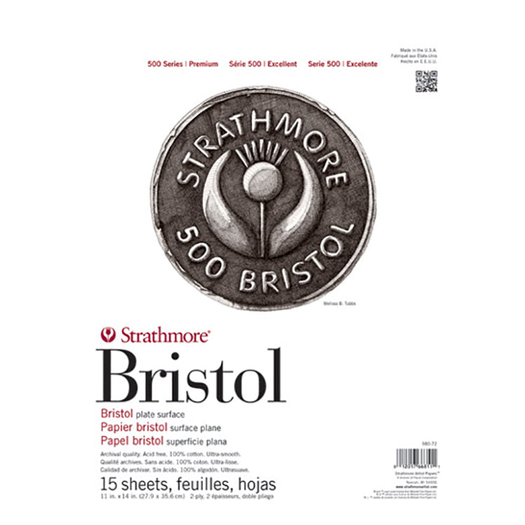 Strathmore 500 Bristol 11x14 Plate